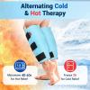 Comfytemp Extra Large Calf Shin Splint Ice Packs for Injury Reusable Gel, FSA Eligible HSA, Knee Cold Pack, Hot Cold Compress Sleeve for Swelling, Tendonitis, Elbow, Leg, After Surgery Gift, 2 Pcs view 3