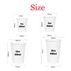 illuzoon 100-1000PCS Personalized Coffee Cups with Logo, Custom Disposable Cups for Hot and Cold Drinks, Paper Cups for Party, Picnic, Travel and Events (9oz) view 2