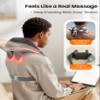 CILI Cordless Neck Massager with Heat, 4D Shiatsu Shoulder Back Deep Tissue, Neck Back Massager Pillow, Wider Massage Head & More Heating Area, Gift for Dad Mom view 2