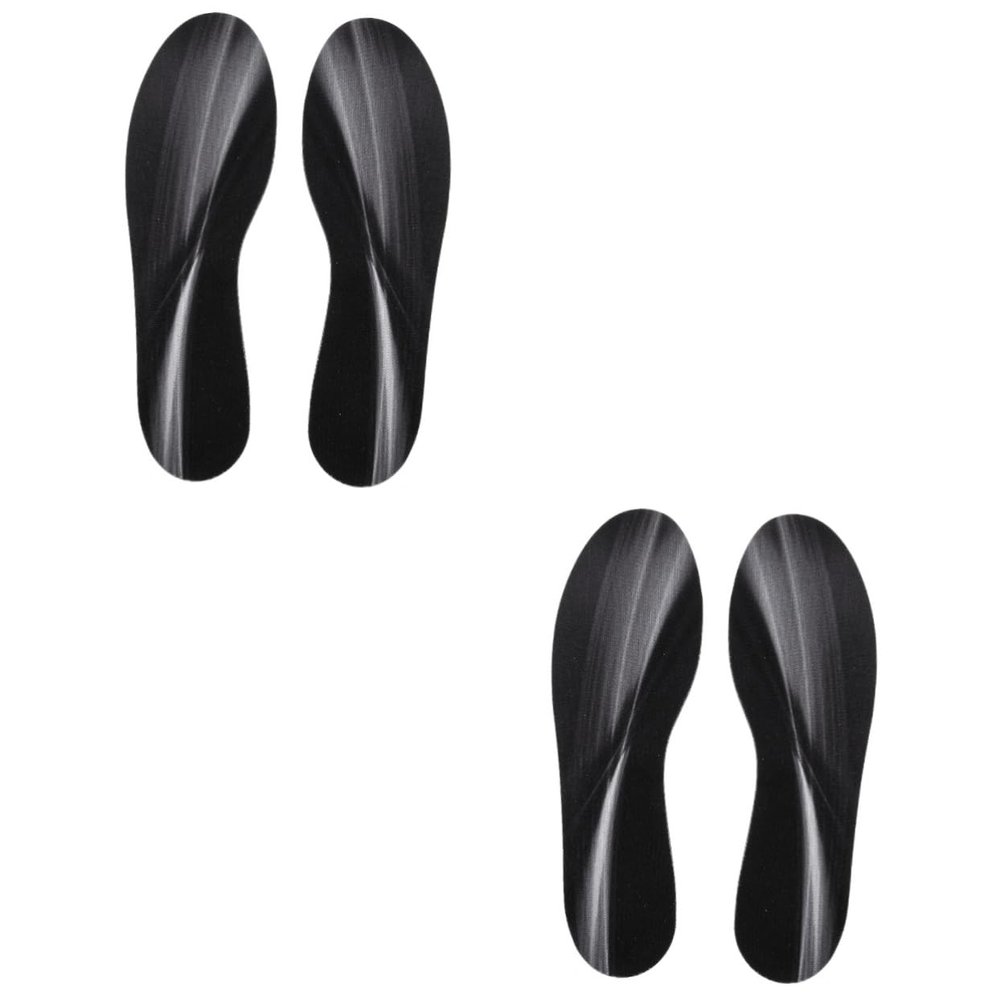 FRCOLOR 2pairs Breathable Shock Absorption Shoe Insoles Comfortable Non- Foot Pads for Sports Lightweight and Portable Design for Daily Activities
