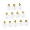 MOLUCKFU 12pcs Favor Boxes Accents Chic Candy Wrapping Boxes for Weddings Birthdays and Parties Elegant Treat Packaging for Guests view 1