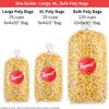 Popped! Republic Movie Theater Gourmet Butter Popcorn, Extra Large Bags, 35 Cups Per Bag view 2