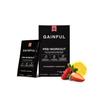 Gainful Pre Workout Powder with Natural Caffeine & L Theanine for Energy & Focus, L Citrulline & Beta Alanine for Endurance, BCAA's for Muscle Recovery, Vegan, Strawberry Lemonade, 10 Ct view 1