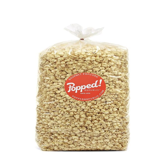 Popped! Republic Chesapeake Spice Flavored Air Popped, Vegan, Gluten Free, Popcorn. Party Size Bulk 120 Cups, 7.5 Gallons Per Bag