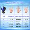 Hand Rehabilitation Robot Gloves,Stroke Hemiplegia Recovery Equipment,with USB Chargeable and Strength Adjustment(Left Hand-XL) view 3