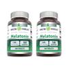 Amazing Formulas Melatonin Supplement | 5 Mg Per Serving | 180 Tablets | Non-GMO | Gluten Free | Made in USA | Pack of 2 view 1