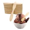 5" Wooden Ice Cream Spoons/Tasting/Spreading Spoons/Birchwood - Case of 2,000ct view 1