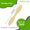 5" Wooden Ice Cream Spoons/Tasting/Spreading Spoons/Birchwood - Case of 2,000ct view 2