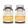 Amazing Formulas Turmeric Curcumin & Ginger with BioPerine 2250 mg Per Serving Veggie Capsules | Non-GMO | Gluten Free | Made in USA | Ideal for Vegetarians (2 Pack | 180 Count) view 1