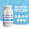 365 Health Potassium Supplement 1020 mg | Potassium Bicarbonate | Non-GMO | Gluten Free | Made in USA | 120 Vegetarian Capsules view 2