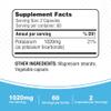 365 Health Potassium Supplement 1020 mg | Potassium Bicarbonate | Non-GMO | Gluten Free | Made in USA | 120 Vegetarian Capsules view 4