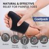 Comfpack Foot Ice Packs Toe Wrap for Bunion, Plantar Fasciitis, Hallux Valgus, Gout, Swelling & Injuries, Big Toe Brace for Arthritis, Hot Cold Compress Therapy Gel Ice Pack for Feet Recovery, 2 Packs view 2