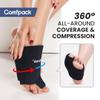 Comfpack Foot Ice Packs Toe Wrap for Bunion, Plantar Fasciitis, Hallux Valgus, Gout, Swelling & Injuries, Big Toe Brace for Arthritis, Hot Cold Compress Therapy Gel Ice Pack for Feet Recovery, 2 Packs view 4