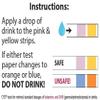 Check Your Drink. Avoid Drink Spiking. Detect GHB or KETA Using The Personal Test Strips. 5 Test Strips - 1 Pouch Contains 5 Test Strips view 4