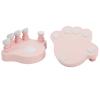 1 Pair Anti Folding Piano Finger Strength Training Exerciser, Hand Corrector Device for Solo Piano Training (Roseate) view 1