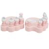 1 Pair Anti Folding Piano Finger Strength Training Exerciser, Hand Corrector Device for Solo Piano Training (Roseate) view 4