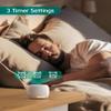 Babelio White Noise Sound Machine, Night Light, Mini and Portable, 15 Non-looping Sounds, Timer, Memory Function, for Adults Baby, Travel, White view 4