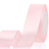 1-1/2 inch Light Pink Ribbon,25 Yards Light Pink Fabric Ribbon for Gift Wrapping,Crafts,Flower Bouquet,Bows Making,Balloons,Wedding,Birthday Party,Baby Shower Decoration view 1