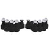1 Pair Anti Folding Piano Finger Strength Training Exerciser, Hand Corrector Device for Solo Piano Training (Black) view 2