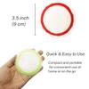 Boo Boo Ice Pack for Kids, Small Ice Pack for Injuries Cold Compress Gel Pack Cold Therapy for Scrape Knee, Bump Head, Hurt Elbow, Hit Thumb (5 Count (Olympic Ring)) view 2