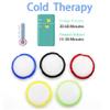 Boo Boo Ice Pack for Kids, Small Ice Pack for Injuries Cold Compress Gel Pack Cold Therapy for Scrape Knee, Bump Head, Hurt Elbow, Hit Thumb (5 Count (Olympic Ring)) view 3