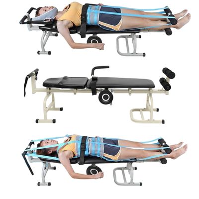 Benediction Life Multifunctional Cervical Spine Stretcher Traction Spine Cervical Massage Traction Bed Back Stretch Bench Body Stretching Device Bench for Relieving Body Aches and Pains