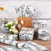 100Sheets Musical Notes Tissue Paper Black White Staff Pattern Gift Wrapping Tissue for Birthday Party Baby Shower Wedding Bridal Shower DIY Craft, 19.7 x 13.8 Inch view 4
