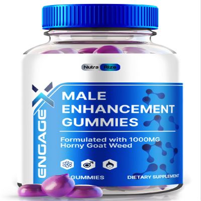 Engage X Gummies, Engage X Male Gummy Performance Support, All Natural Supplement for Men, EngageX Advanced Formula Vitamin Pills for Power and Energy, EngageX Reviews (60 Gummies)