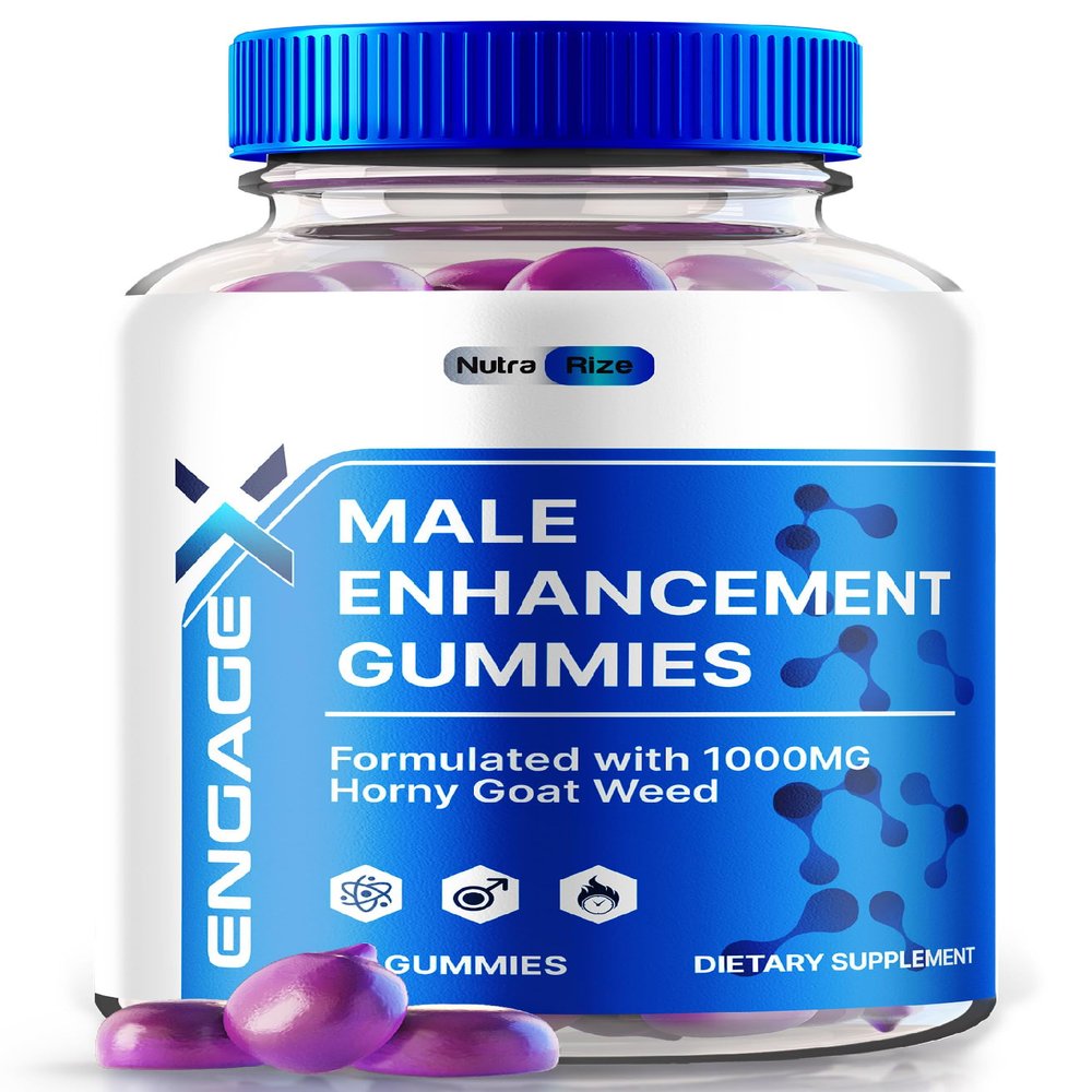 Engage X Gummies, Engage X Male Gummy Performance Support, All Natural Supplement for Men, EngageX Advanced Formula Vitamin Pills for Power and Energy, EngageX Reviews (60 Gummies)