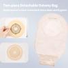 21 PCS Colostomy Bags,Ostomy Supplies, Two Piece Drainable Ostomy Pouch with Closure,Ostomy Bag for Ileostomy Stoma Care, Cut-to-Fit(15pcs Bags+6pcs Barrier) view 2