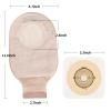 21 PCS Colostomy Bags,Ostomy Supplies, Two Piece Drainable Ostomy Pouch with Closure,Ostomy Bag for Ileostomy Stoma Care, Cut-to-Fit(15pcs Bags+6pcs Barrier) view 4