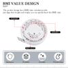 Body Measure Tape BMI Body Mass Index Calculator Retractable Tape Arms Chest Thigh or Waist Measuring Tape Fitness Goals, 2PCS view 4