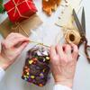 ROLYTA 100 Pcs Cellophane Treat Bags, 6x10 Inch Clear Cellophane Gift Bags with 110 Twist Ties for Packaging Candy Cookie Bakery Party Favor Bags view 3