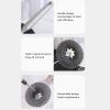 FLEXMAN Stainless Steel Scrubber, Long Handle Steel Wool Scrubber, Scrubbing Scouring Pad with Hanging Hole for Pots, Dishes, and Kitchen Utensils (Silver) view 4