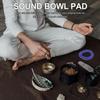 ibasenice Buddhist Singing Bowl Cushion Pad Meditation Mat for Sound Bowl Stability Creative Embroidered Design Portable and Versatile for Meditation and Relaxation view 4