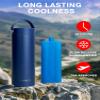LengKe 48H Insulin Cooler Travel Case,TSA Approved Insulin Pen CoolerTravel Bottle for Insulin Pens and Diabetic Supplies, Insulina Medication Cooler Bottle Diabetes Storage Vial (Navy Blue) view 2