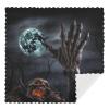 BTCOWZRV Reusable Dishcloth Absorbent Washable Cleaning Cloth Zombie Hand Dark Halloween Dish Towel Non-Scratch Dish Rag for Kitchen Cleaning Washing Or Drying Dishes 11.8x11.8 in view 1