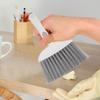 ABOOFAN 1 Set Mini Broom Dustpan Multi-Function Whisk Broom Small Broom and Dustpan Mini Broom and Dustpan Whisk Brooms Small Sweeping Countertop Brush Detail Car Detailing Keyboard Pp view 2