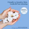 100% Large Organic Pads for Women, Ultra Thin Heavy Flow Sanitary Napkins with Wings, Unscented Cotton Pads, Super Absorbency Feminine Extra Coverage Menstrual Period Pad (Large, Size 4, 48ct) view 2