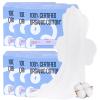 100% Organic Overnight Pads for Women, Ultra Thin Extra Heavy Flow Menstrual Sanitary Napkins with Wings Cotton Extra Coverage Period-Pads Super Absorbency Feminine Pad (Overnight, Size 5, 72 Ct) view 1