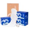100% Organic Super Long Overnight Pads with Wings, Extra Heavy Sanitary Pad for Women Ultimate Absorbency, Ultra Thin Extra Coverage Cotton Period Menstrual Pads (Extra Long Overnight, Size 6, 30ct) view 1
