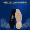 Happy Feet Plantar Fasciitis Orthotic High Arch Support Gel Insert Shoe Insoles for Mens and Women view 2