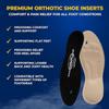 Happy Feet Plantar Fasciitis Orthotic High Arch Support Gel Insert Shoe Insoles for Mens and Women view 4