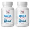 Diuretic water support - WATER AWAY - Fluid supplement, Wellness diuretic, Natural fluid support, Herbal balance support, Water management supplement, Natural diuretic, wellness 2 Bottle 120 Caps view 1