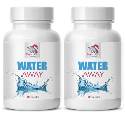 Herbal wellness - WATER AWAY - Diuretic formula, Water support, Natural fluid balance, Diuretic capsules, Herbal fluid balance, Natural support, Water balance supplement, Water support 1 Bot 60 Caps