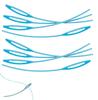AmeriCan Goods Orthodontic Floss Threaders Blue Curved Smooth Edges Dental Floss Threader for Braces, Bridges, and Implants (250) view 4