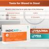 INDICAID Immunochemical Fecal Occult Blood Rapid Test (iFOB), FIT Colon Test, Accurate and Easy at Home, No Prep Required (1 Pack) view 2
