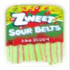 Zweet Sour Kiwi Berry Belts 10 Ounce  Sour Kosher Candy, Halal Candy  Resealable Pack of Sour Licorice Belts view 1