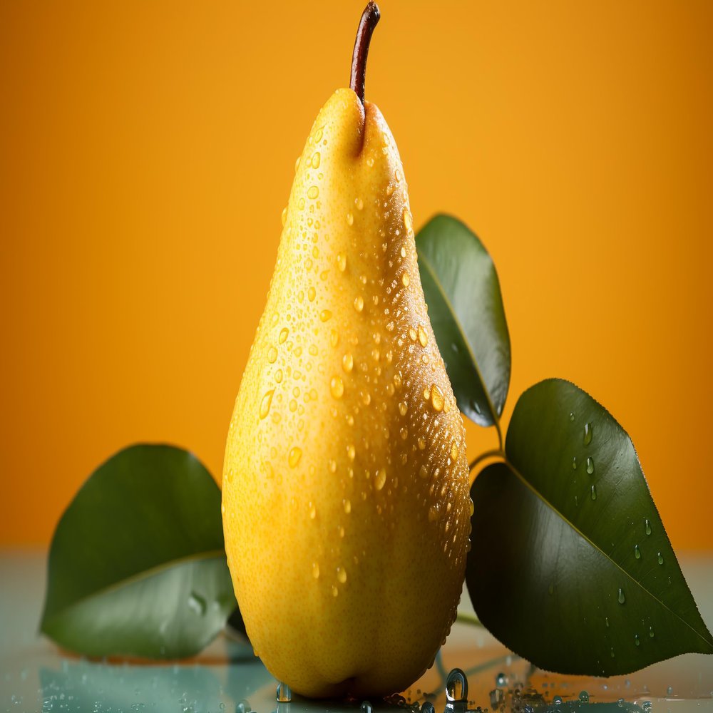 Fresh delicious Bosc Pears by RawJoy Farms. (1 Pound)
