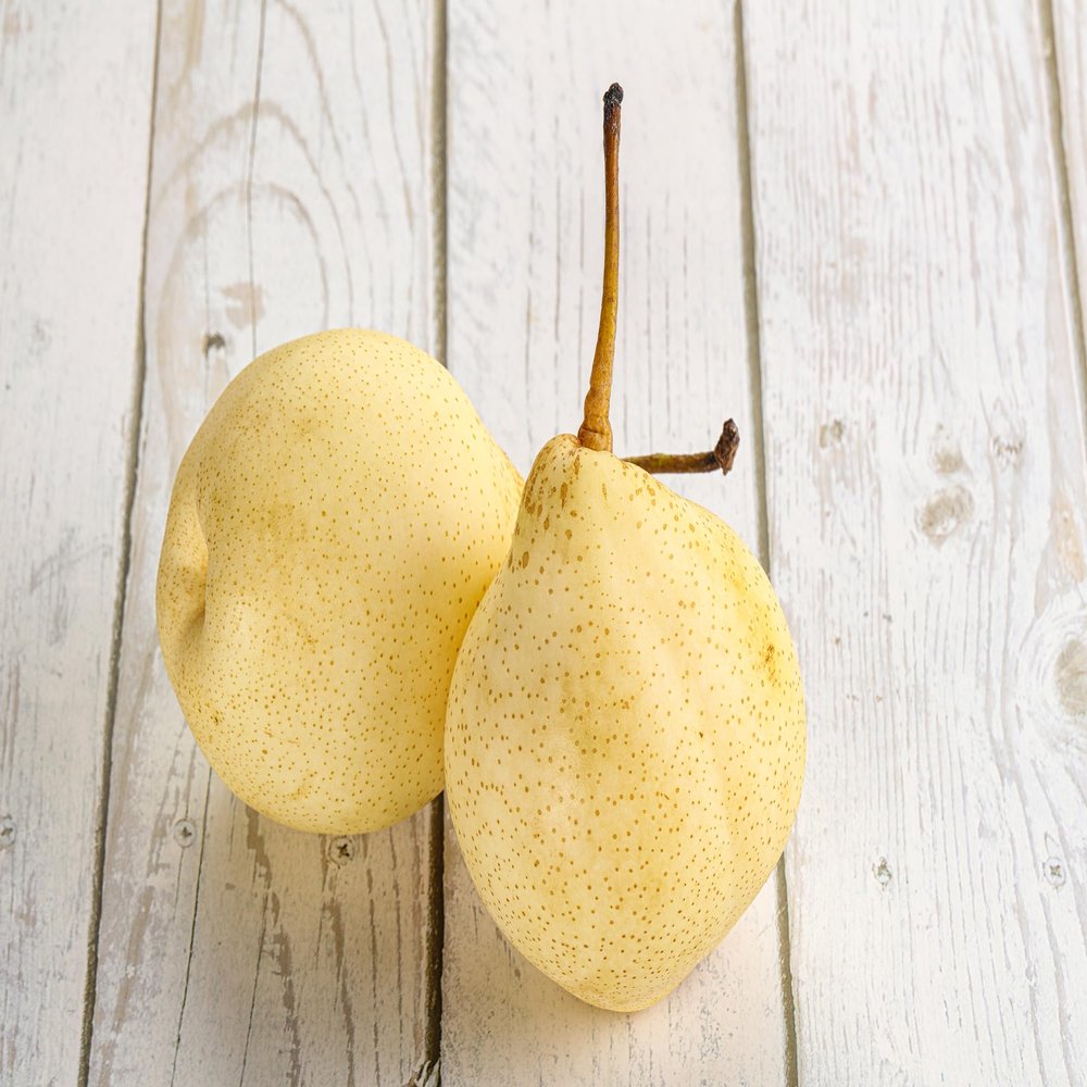 Fresh delicious Korean Pears by RawJoy Farms, 2 Pound
